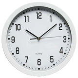 Dixon Clock Wall Round Face White 30cmx30cm