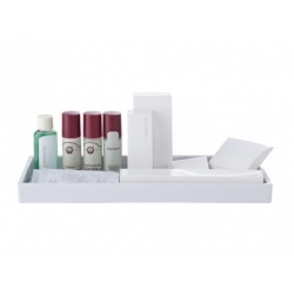 White Melamine Amenity Tray 310L x 125W