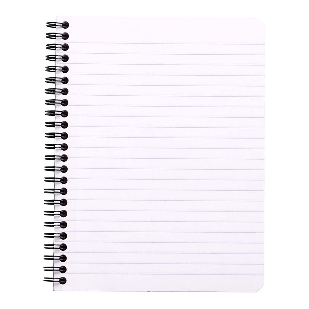 Rhodia Classic Notebook Spiral A5+ Lined White