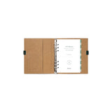 Filofax Eco Essential A5 Organiser Dark Walnut - Cafe Supply