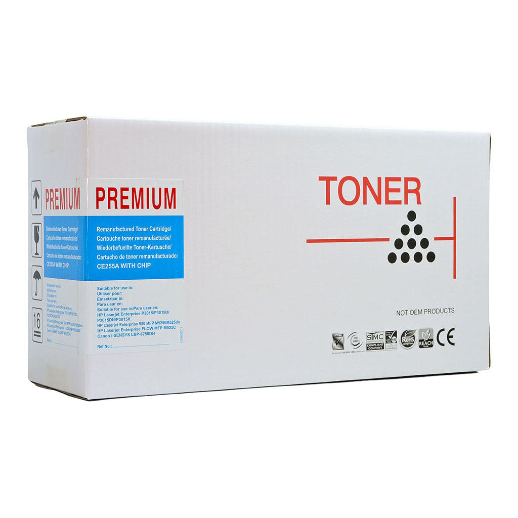 Icon Compatible HP CE255A Black Toner Cartridge