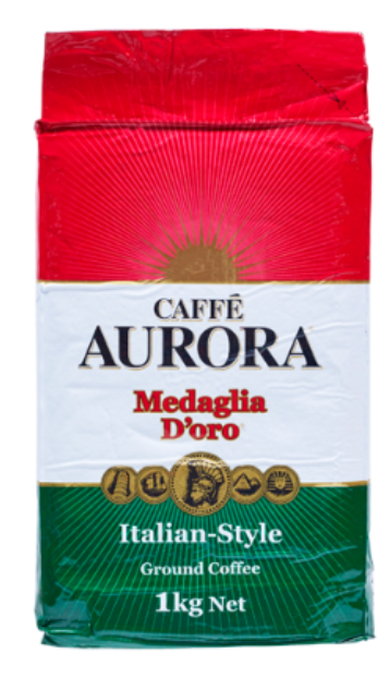 Aurora Coffee Ground Italian Blend 1kg