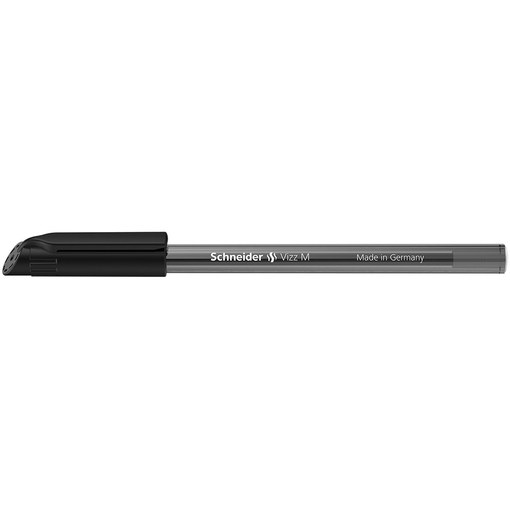 Schneider Ballpoint Pen Vizz Medium Black  - Cafe Supply