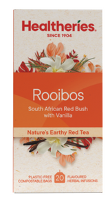 Healtheries Rooibos Vanilla Tea Tea Bags 20pk