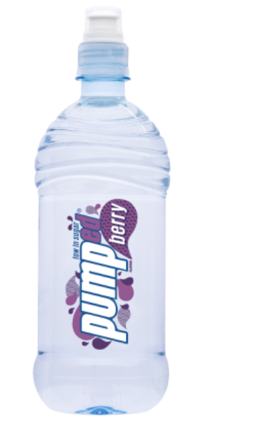 Pumped Berry Flavoured Water 750ml