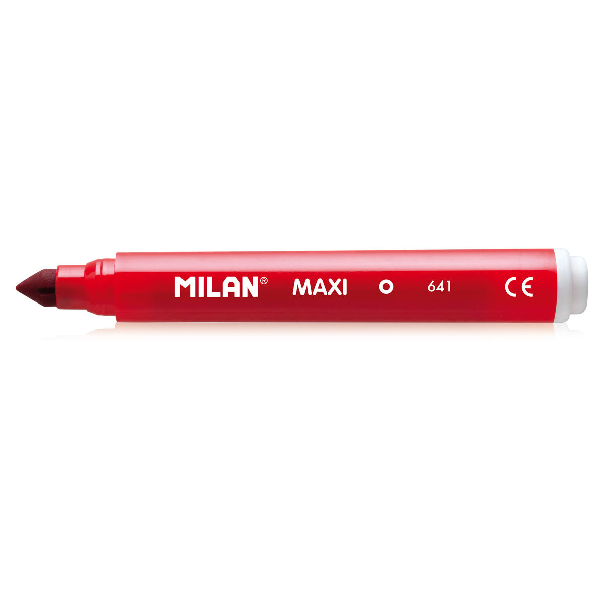 Milan Markers Conic Tip Maxi Pack 12 Assorted Colours