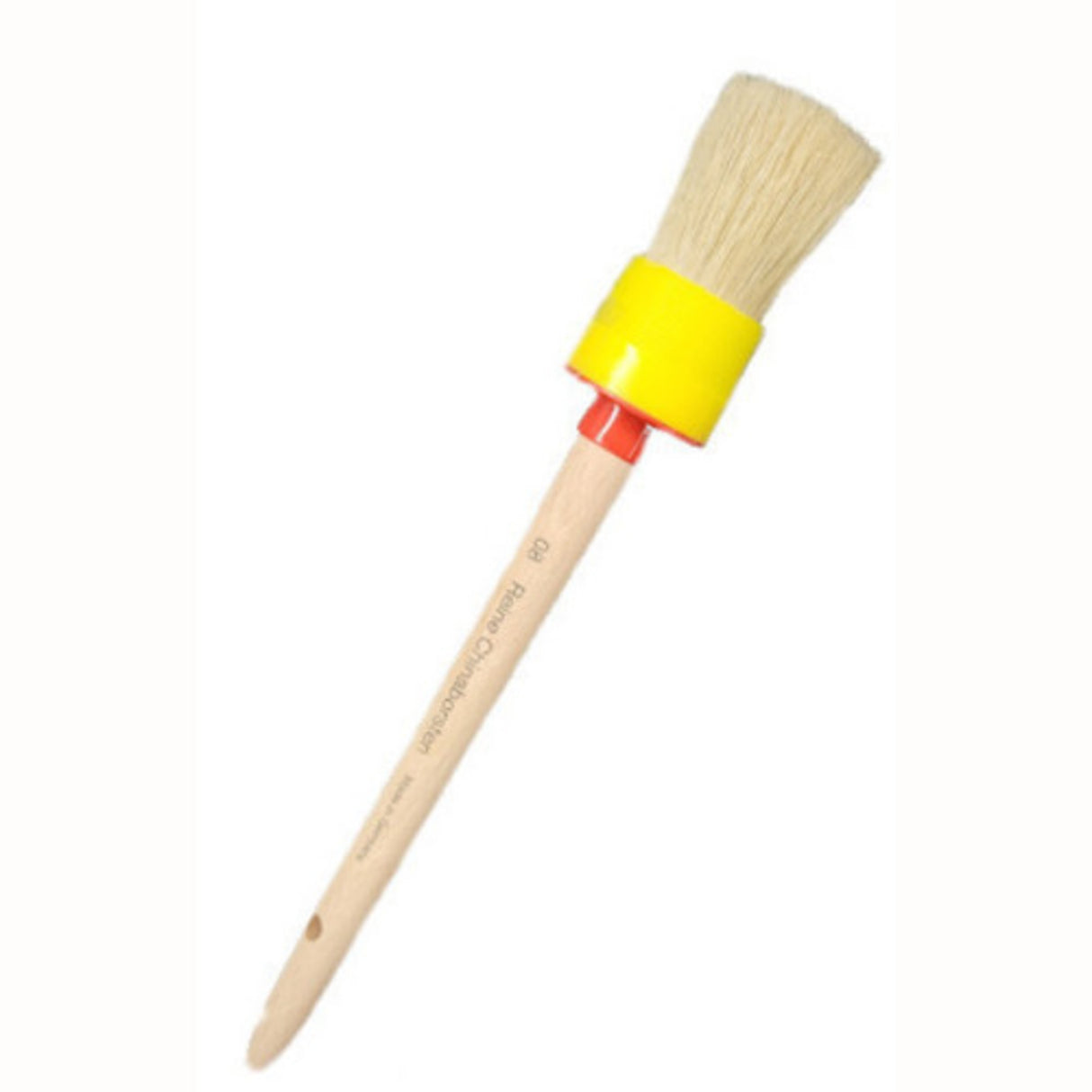 35mm Round Grease Brush (wooden handle)