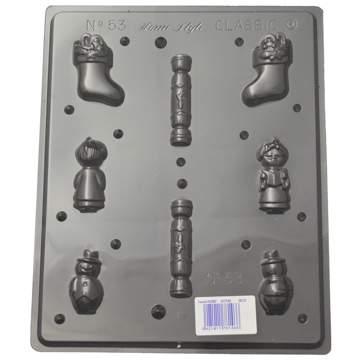 Small Christmas Shapes Mould (0.6mm)