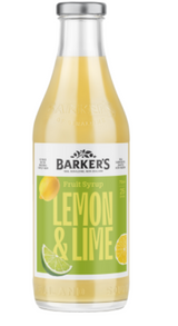 Barker's Lemon & Lime Fruit Syrup 710ml