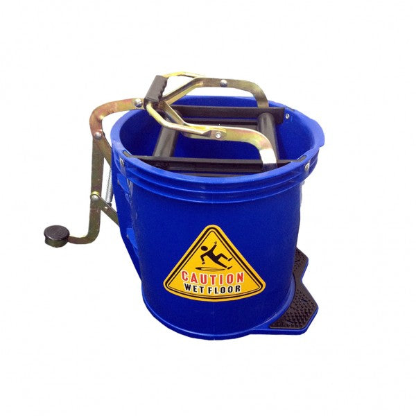 16L Wringer Mop Bucket - Blue (Pack of 2)