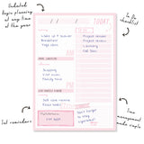 Pukka Carpe Diem Daily Planner Pad Ballerina Pink