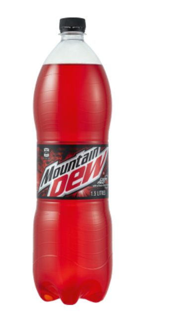 Mountain Dew Code Red Soft Drink 1.5l