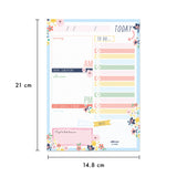 Pukka Carpe Diem Daily Planner Pad Ditzy Floral