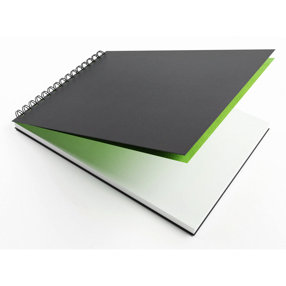 Artgecko Classy Sketchbook A4 Landscape 80 Pages 40 Sheets 150gsm White Paper - Cafe Supply