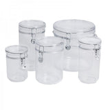 Acrylic Storage Canister w Handle 4.5L