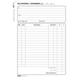 Collins Tax Invoice A5/50TL No Carbon Required - Cafe Supply