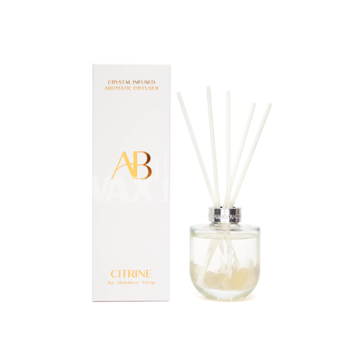 200ml Diffuser with Crystals - Citrine