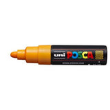 Uni Posca Marker 4.5-5.5mm Bold Bullet Bright Yellow PC-7M - Cafe Supply