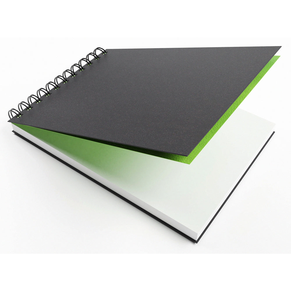 Artgecko Classy Sketchbook A5 Landscape 80 Pages 40 Sheets 150gsm White Paper - Cafe Supply