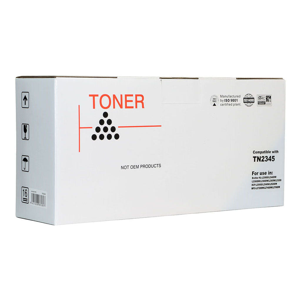 Icon Compatible Brother TN2345 Black Toner Cartridge