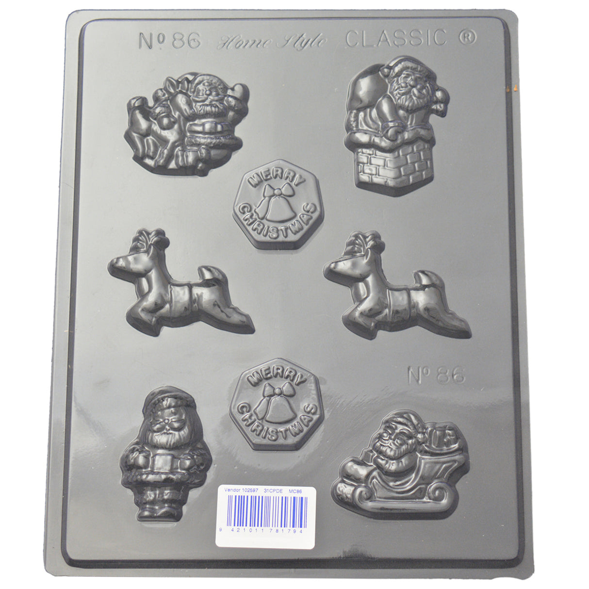 Christmas Reindeer Mould (0.6mm)