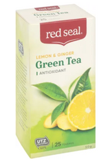 Red Seal Lemon & Ginger Green Tea Bags 25pk