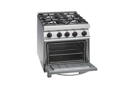 Fagor 700 series natural gas 4 burner gas range with gas oven CG7-41H