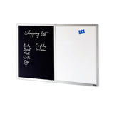 COMBIBOARD | Whiteboard + Chalkboard | Aluminium Frame