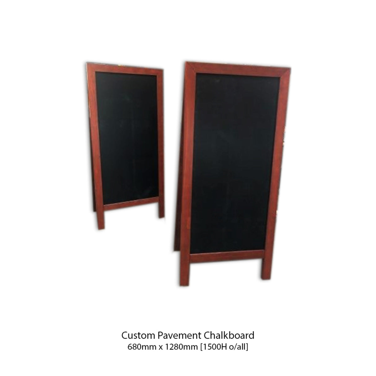 PAVEMENT CHALKBOARD EASEL