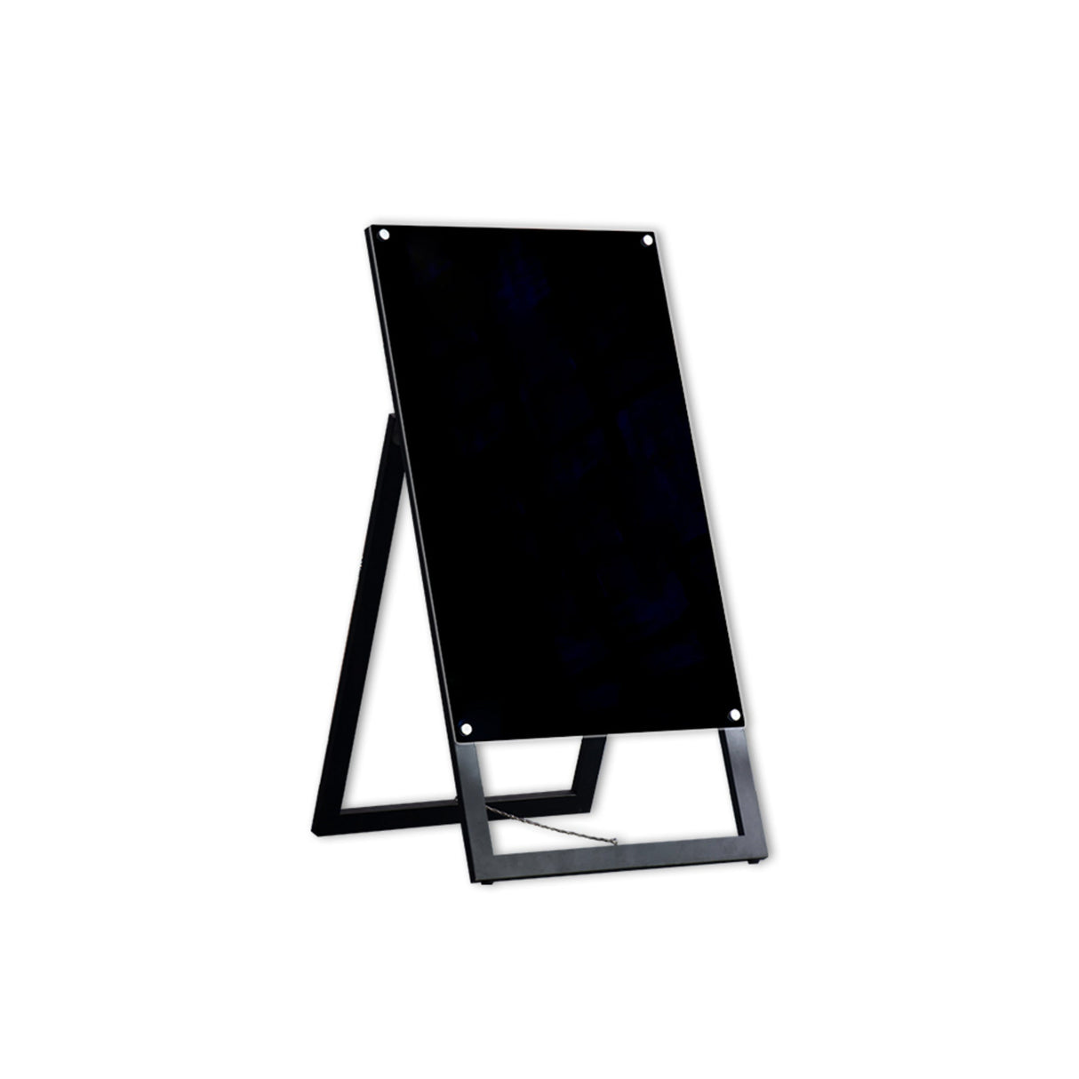 GLASSBOARD EASEL | Magnetic | 500W x 800H | 1000H o/all