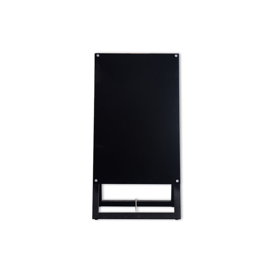 GLASSBOARD EASEL | Magnetic | 500W x 800H | 1000H o/all