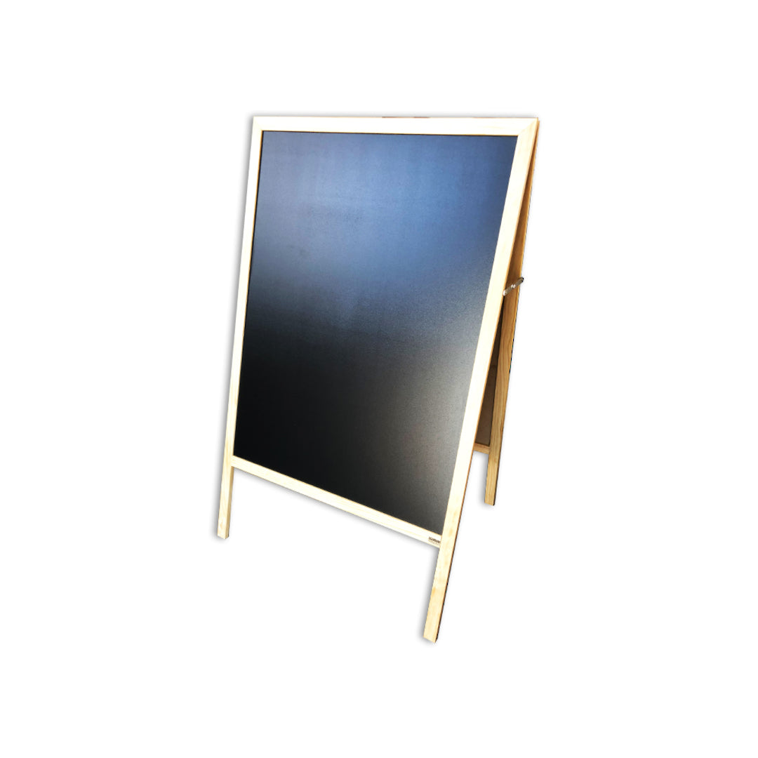 INDOOR SANDWICH BLACKBOARD | Non-magnetic | 900W x 1200H | 1500H o/all