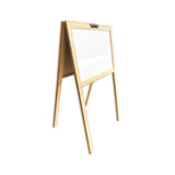 CHILDRENS EASEL | Magnetic | Whiteboard + Chalkboard