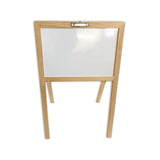 CHILDRENS EASEL | Magnetic | Whiteboard + Chalkboard