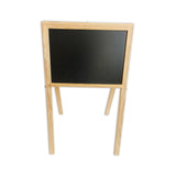 CHILDRENS EASEL | Magnetic | Whiteboard + Chalkboard