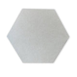 HEXAGON POLYESTER PINBOARD | 600x520mm | Nougat | 1pc