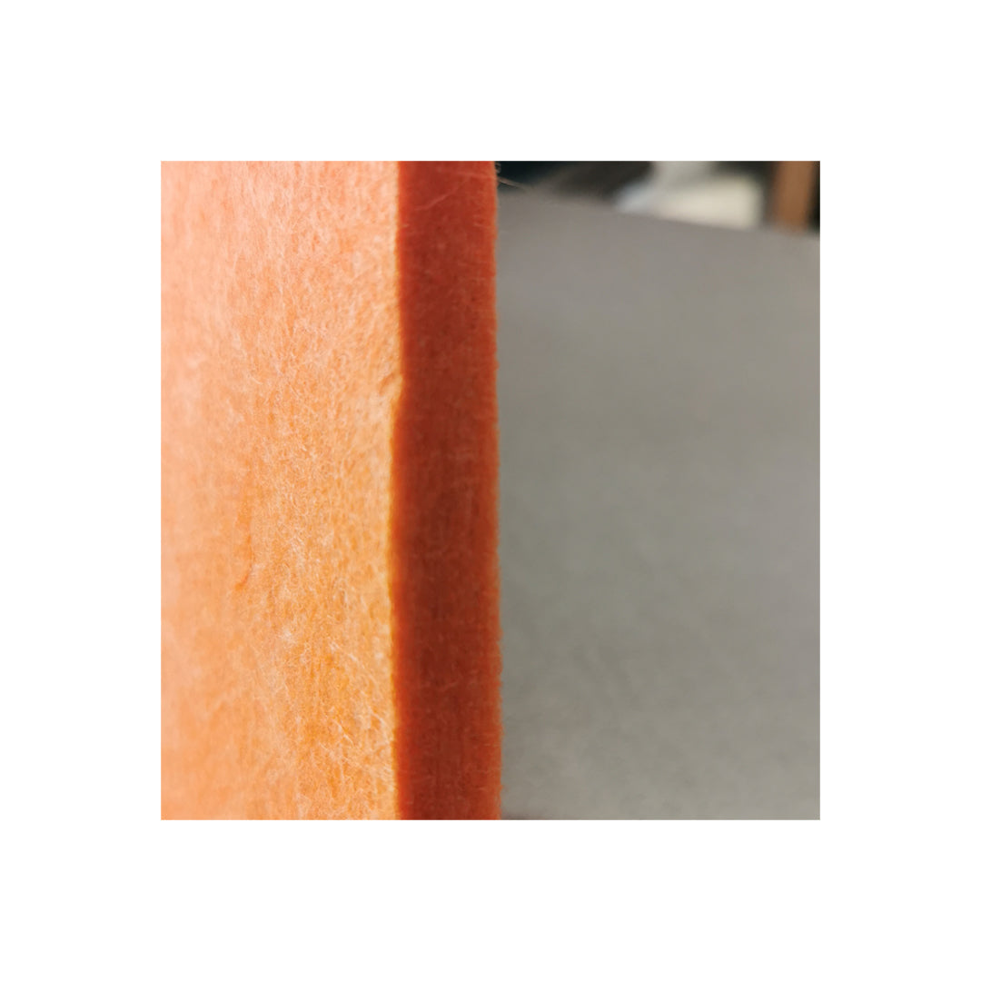 ROUND POLYESTER PINBOARD | 600mm | Orange