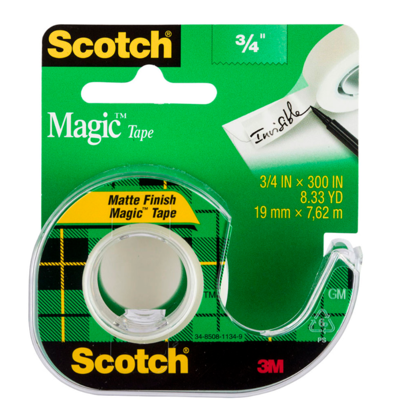 Scotch Magic Tape Dispenser 105 19mm x 7.62m