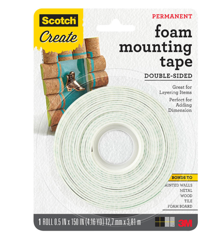 Scotch 4013-CFT Craft Mounting Tape 12.7mm x 3.81m