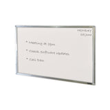 PORCELAIN WHITEBOARD | Aluminium Frame | Imported