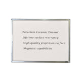 PORCELAIN WHITEBOARD | Aluminium Frame | Imported