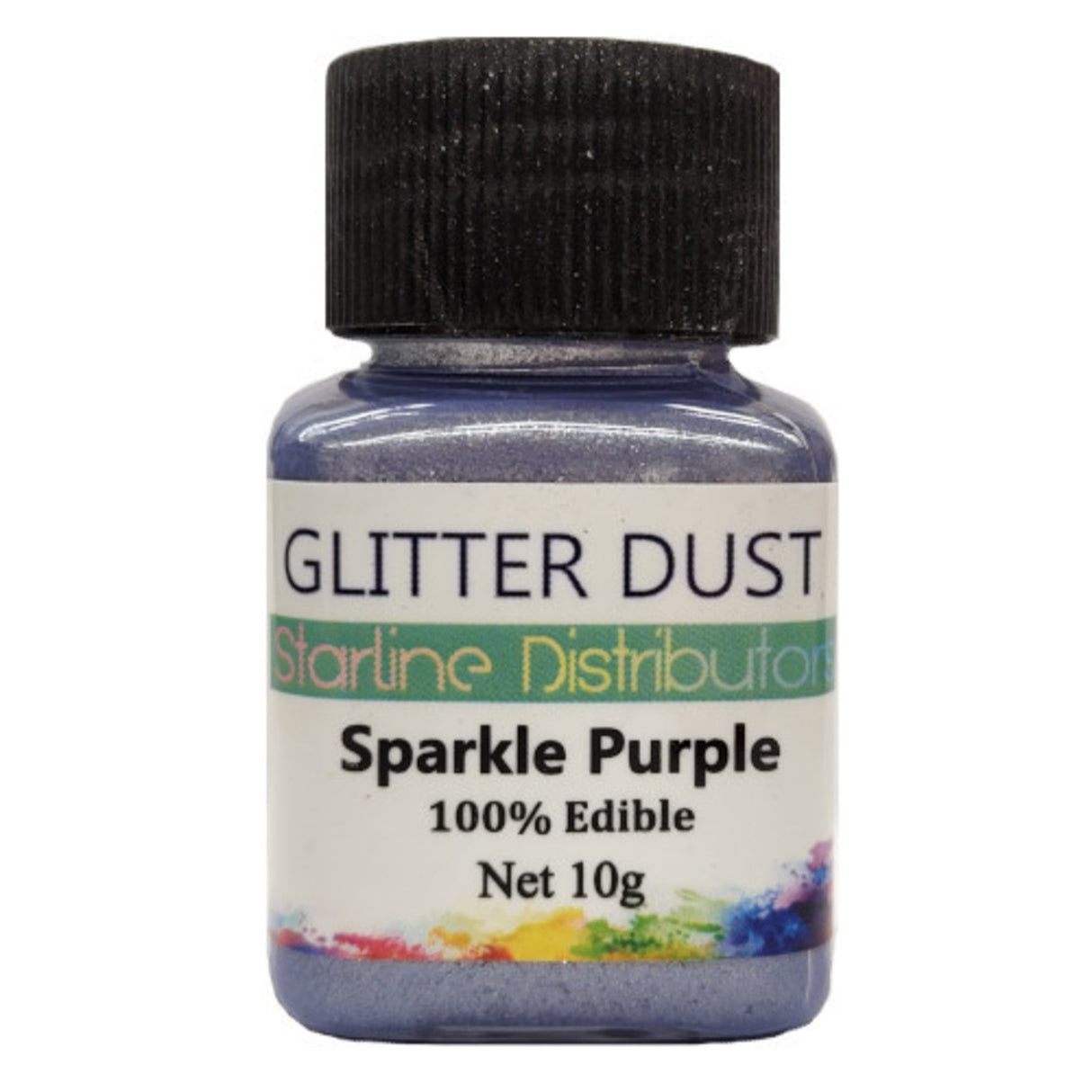 Glitter Dust - Sparkle Purple 10gm (100% Edible)