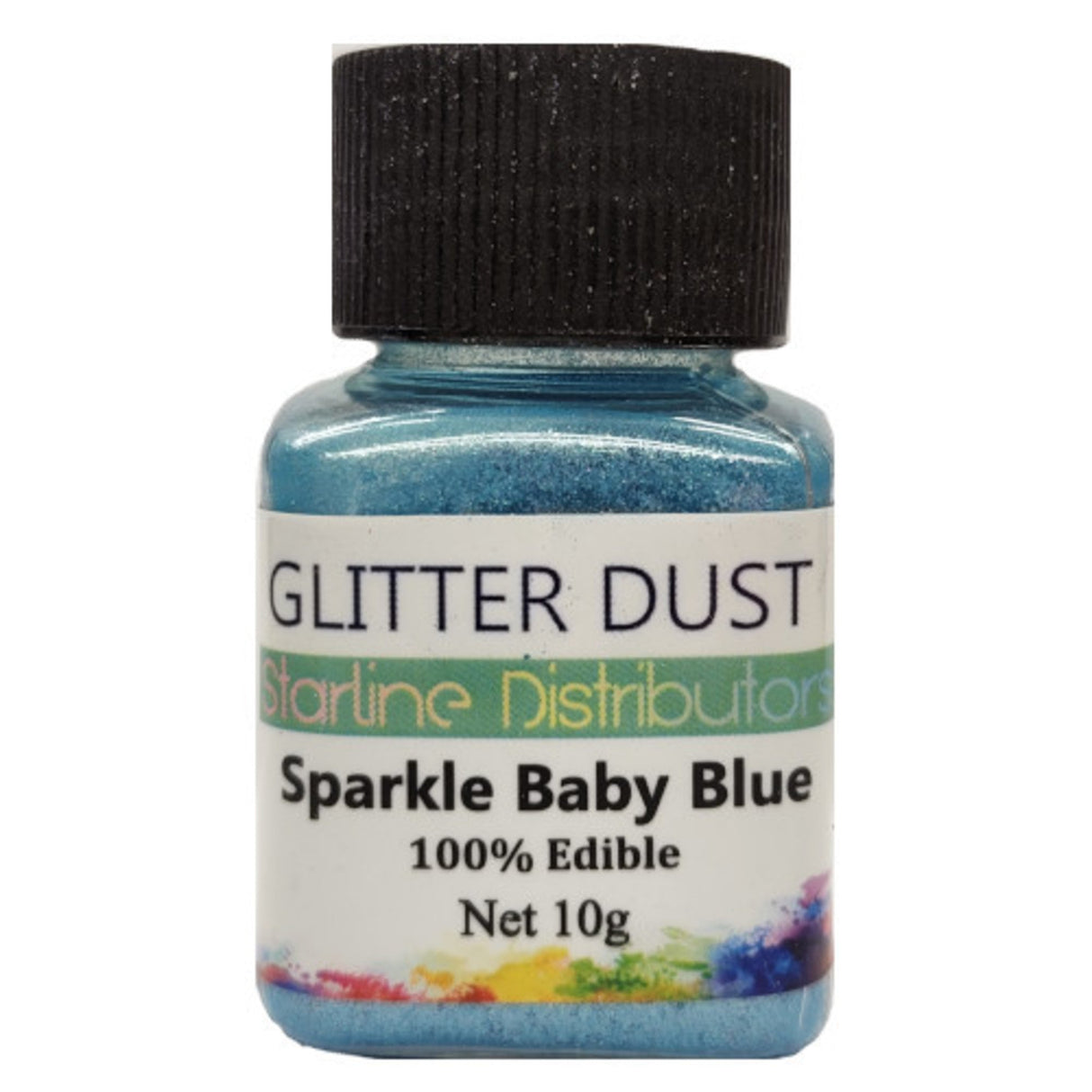 Glitter Dust - Sparkle Baby Blue 10gm (100% Edible)