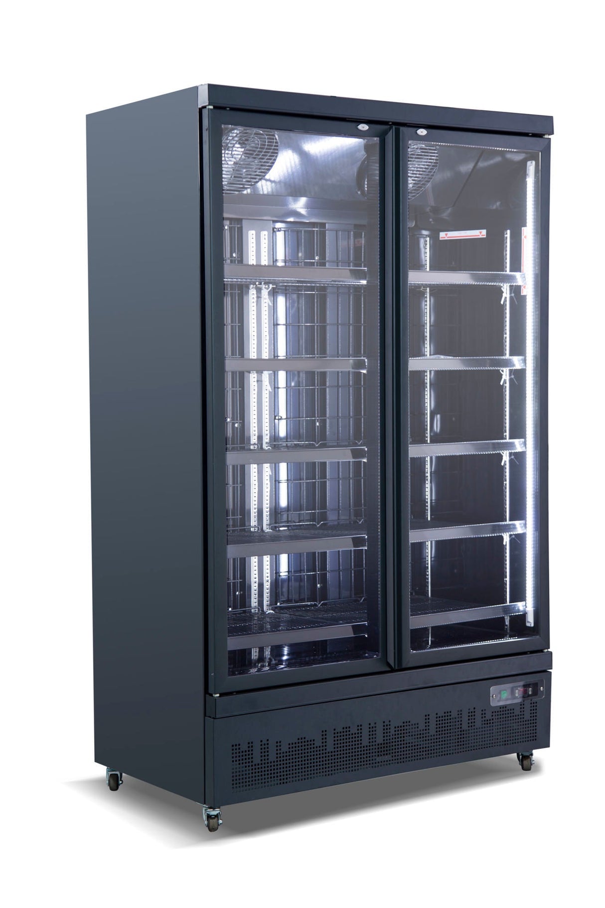 Vertical Display Chillers 2 Glass hinged