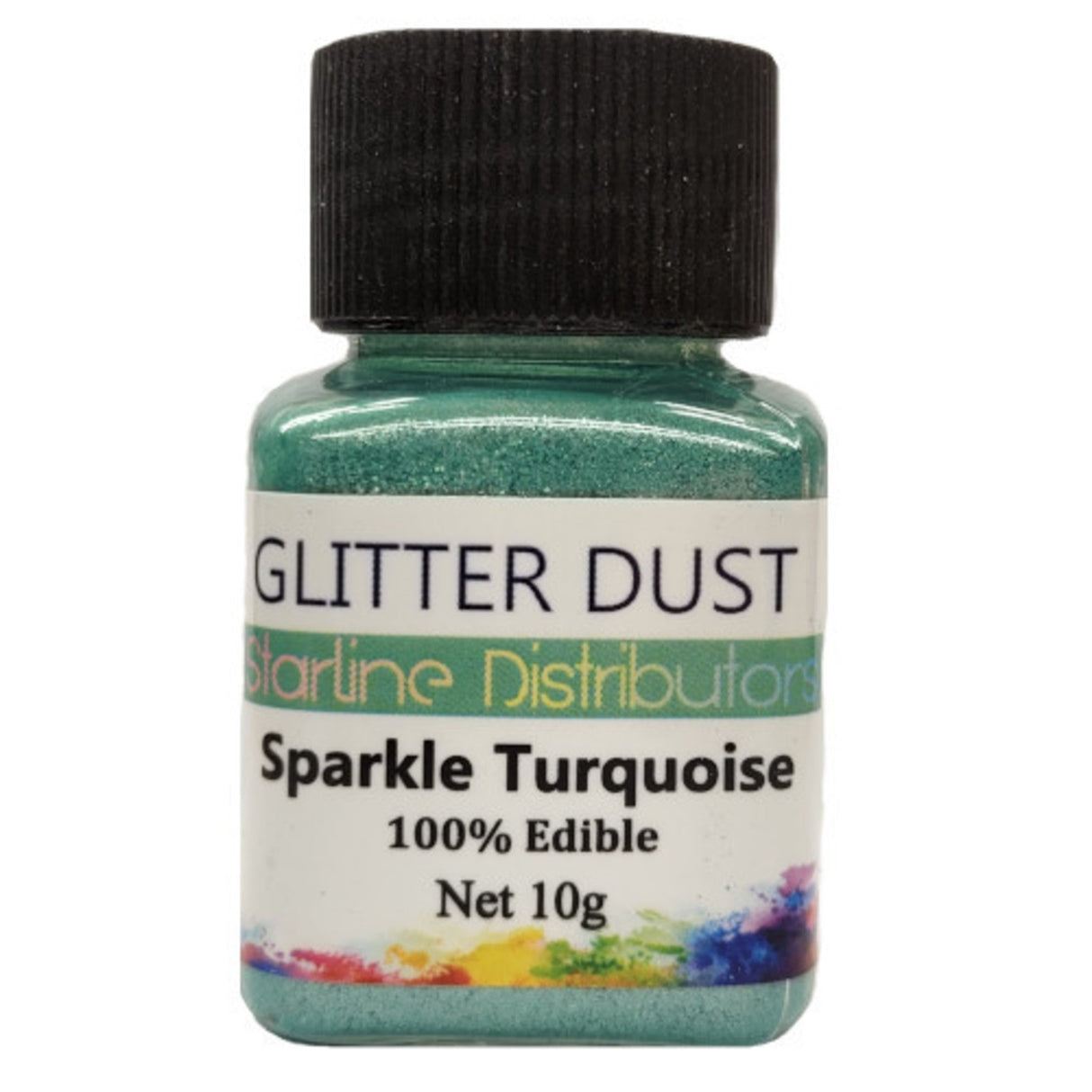 Glitter Dust - Sparkle Turquoise 10gm (100% Edible)