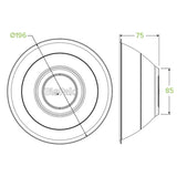 1,180ml / 40oz Natural Plant Fibre BioBowl