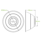 1,420ml / 48oz Natural Plant Fibre BioBowl