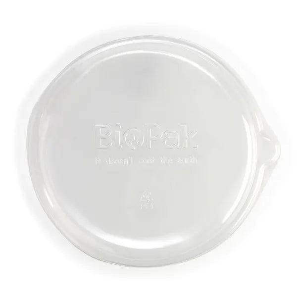 800-1,420ml / 24-48oz Clear RPET BioBowl Lid