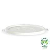 800-1,420ml / 24-48oz White Plant Fibre BioBowl Lid