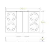 2 & 4 Cup BioCup Paper Tray